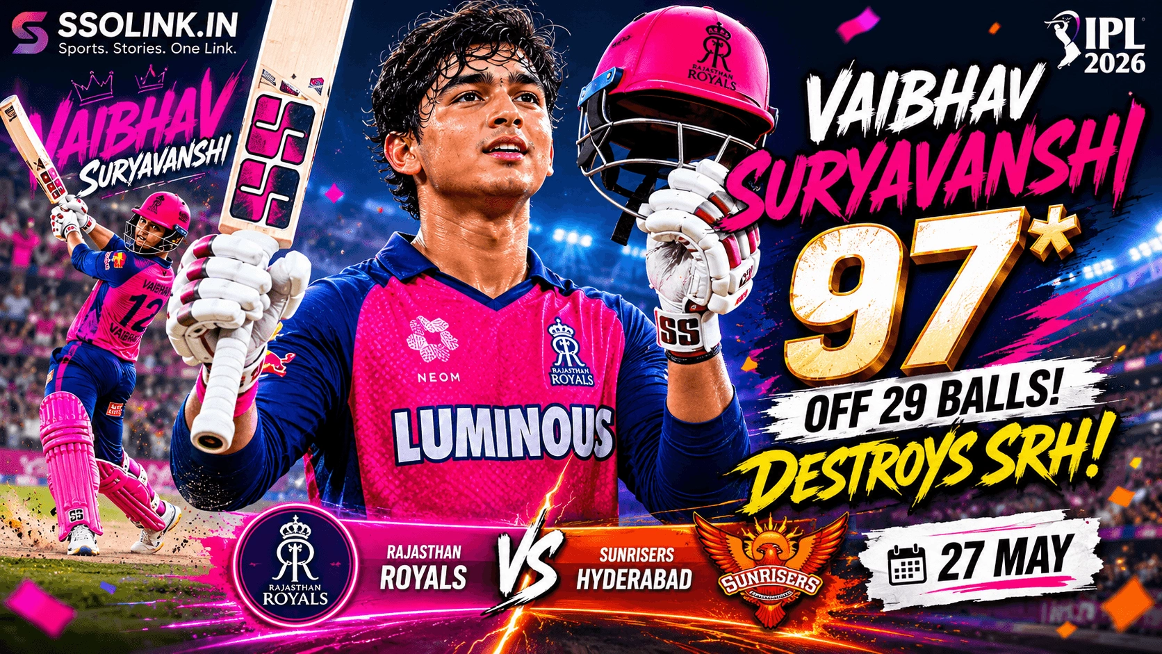 SURYAVANSHI tata ipl 2026