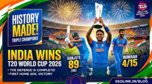 India Wins ICC T20 World Cup 2026