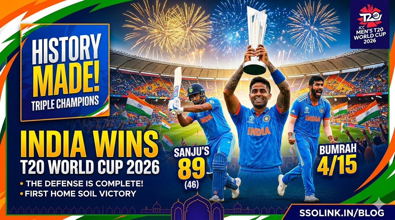 India Wins ICC T20 World Cup 2026